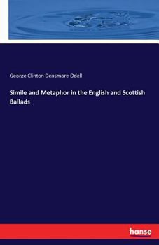 Paperback Simile and Metaphor in the English and Scottish Ballads Book