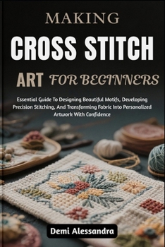 Paperback Making Cross Stitch Art for Beginners: Essential Guide To Designing Beautiful Motifs, Developing Precision Stitching, And Transforming Fabric Into Per Book