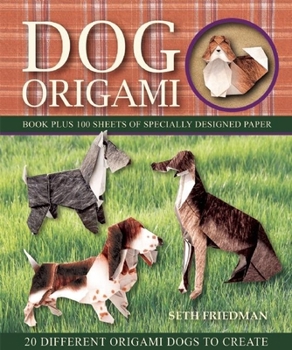 Paperback Dog Origami Book