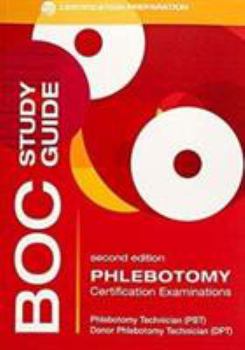 Paperback BOC Phlebotomy Study Guide Book