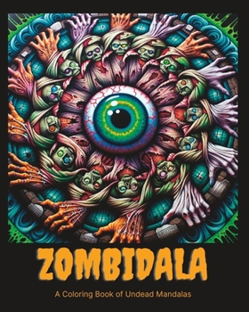 Paperback Zombidala: A Coloring Book of Undead Mandalas Book