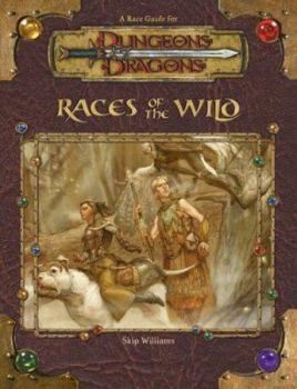 Hardcover Races of the Wild: Dungeons & Dragons Supplement Book