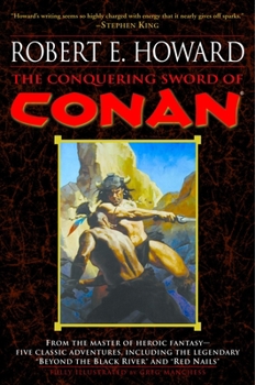 Paperback The Conquering Sword of Conan Book