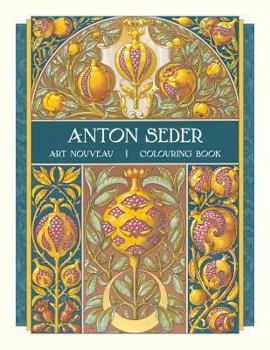 Paperback Anton Seder: Art Nouveau Coloring Book