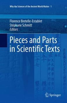 Paperback Pieces and Parts in Scientific Texts Book