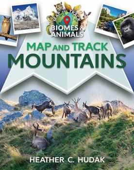 Paperback Map and Track Mountains Book