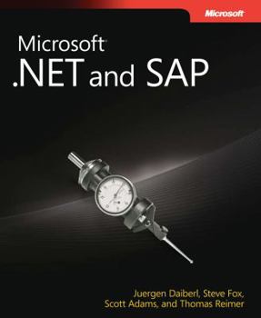 Paperback Microsofta .Net and SAP Book