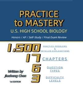 Paperback Practice to Mastery: U.S. High School Biology Book