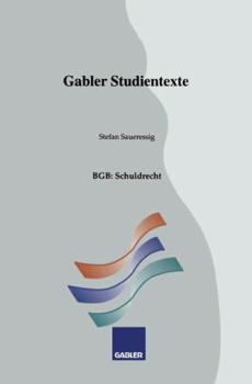 Paperback Bgb: Schuldrecht [German] Book