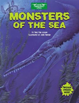 Paperback Monsters of the Sea [With Stickers] Book