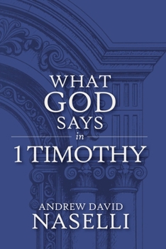 Paperback What God Says in 1 Timothy Book