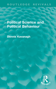 Hardcover Political Science and Political Behaviour Book