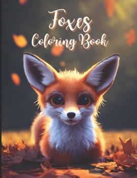 Paperback Foxes Coloring Book: Painting fun for young and old [German] Book