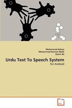 Paperback Urdu Text To Speech System Book