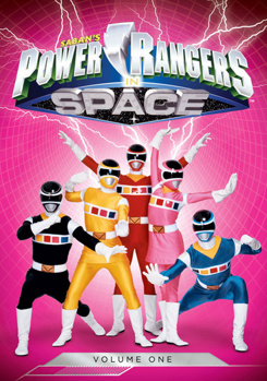 DVD Power Rangers in Space: Volume 1 Book
