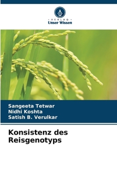 Paperback Konsistenz des Reisgenotyps [German] Book