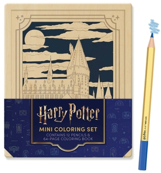 Misc. Harry Potter Mini Coloring Set: Contains 64pp Coloring Book and 12 Premium Colored Pencils Book