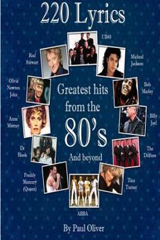 Paperback 220 Lyrics from the eighties. Book