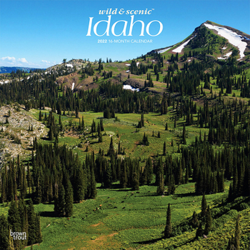 Idaho Wild & Scenic 2022 12 x 12 Inch Monthly Square Wall Calendar, USA United States of America Rocky Mountain State Nature