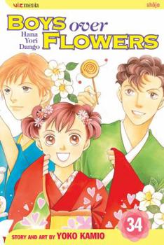 Paperback Boys Over Flowers, Volume 34: Hana Yori Dango Book