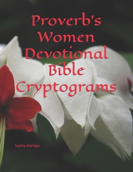 Paperback Proverb's Women Devotional Bible Cryptograms Book