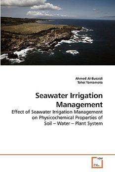 Paperback Seawater Irrigation Management Book