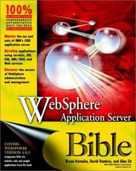 Paperback Websphere Application Server Bible Book