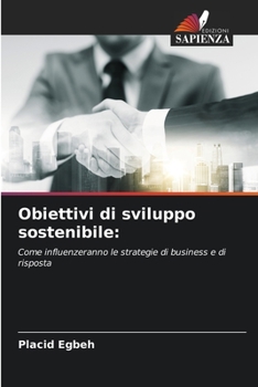 Paperback Obiettivi di sviluppo sostenibile [Italian] Book