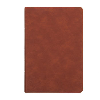 Imitation Leather NASB Giant Print Reference Bible, Burnt Sienna Leathertouch Book