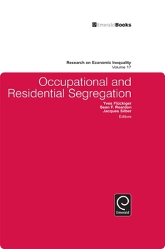 Hardcover Occupational and Residential Segregation Book