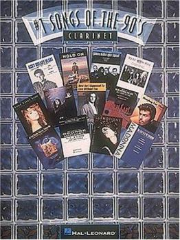 Paperback #1 Songs of the 90's - Clarinet Book