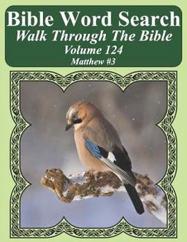 Paperback Bible Word Search Walk Through The Bible Volume 124: Matthew #3 Extra Large Print Book