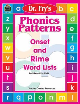 Paperback Phonics Patterns by Dr. Fry Book