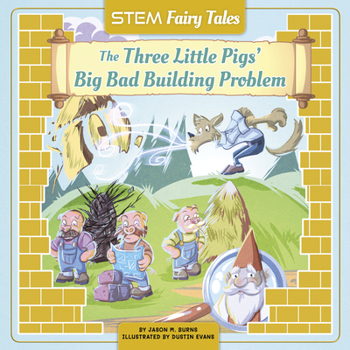 Hardcover The Three Little Pigs' Big Bad Building Problem Book
