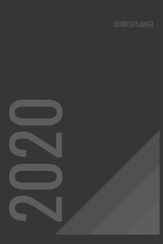 Paperback Jahresplaner 2020: Kalenderplaner I Wochenplaner I A 5 Format [German] Book