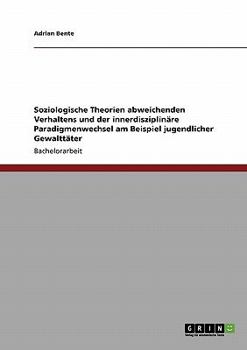 Soziologische Theorien abweichenden Verhaltens und der innerdisziplin�re Paradigmenwechsel. Jugendliche Gewaltt�ter