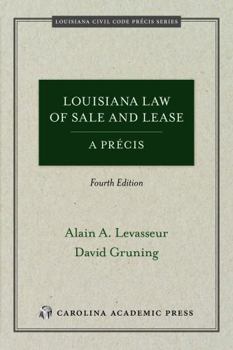 Paperback Louisiana Law of Sale and Lease, a Praecis Book