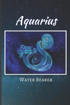 Aquarius Zodiac Journal: (100 Pages | Blank Lined Notebook | 6x9) (Zodiac Notebooks)