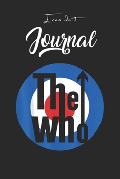 I Can Do It Journal: The Who Official Classic Target Logo Blank Ruled Line for Student and School Teacher Diary Journal Notebook Size for Diary ... Friend with 120 Pages of 6inx9in Blank Paper