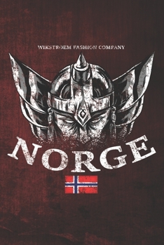 Paperback Wikstroem - Notes: Norwegen Wikinger Kopf Helm Norge Flagge used look - ewiger Kalender 15,24 x 22,86 [German] Book
