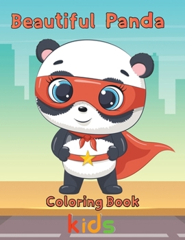 Paperback Beautiful Panda Coloring Book kids: 8.5''x11''/panda coloring book