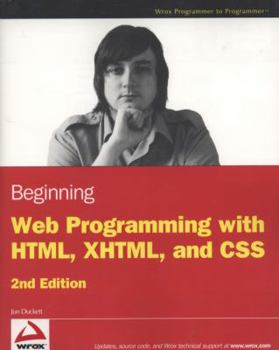 Paperback Beginning Web Programming with HTML, XHTML, and CSS Book