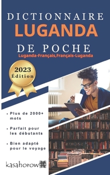 Paperback Dictionnaire Luganda de Poche: Luganda-Français Français-Luganda [French] Book