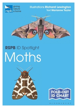 Paperback Rspb Id Spotlight - Moths Book