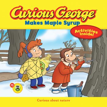 Paperback Curious George Makes Maple Syrup (Cgtv 8x8): A Winter and Holiday Book for Kids Book