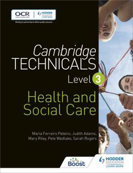 Paperback Cambridge Technicalshealth and Social Care Level 3 Book