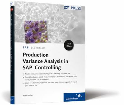 Hardcover Production Variance Analysis in SAP Controlling Book