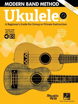 Paperback Modern Band Method - Ukulele, Book 1 (Book/Online Media) Book