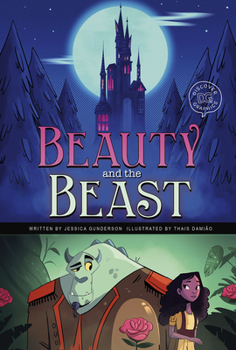 Hardcover Beauty and the Beast: A Discover Graphics Fairy Tale Book