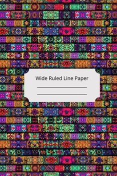 Paperback Islam Art Inspirational, Motivational and Spiritual Theme Wide Ruled Line Paper Book